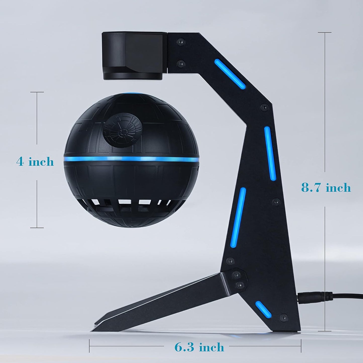 Experience the Future: Magnetic Levitation Bluetooth Speaker with 5W Sound and Stunning Design - Perfect Gift for Tech Lovers and Home Decor