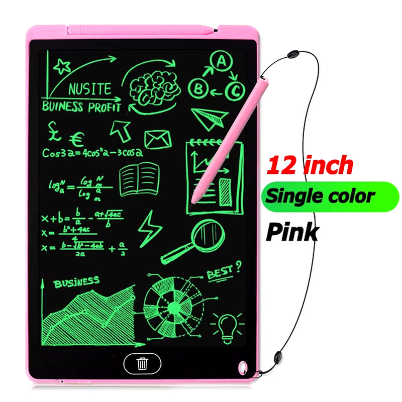 Transform Your Creativity with the 8.5/12 Inch LCD Writing Tablet - Perfect Digital Drawing Pad for Kids and Adults!