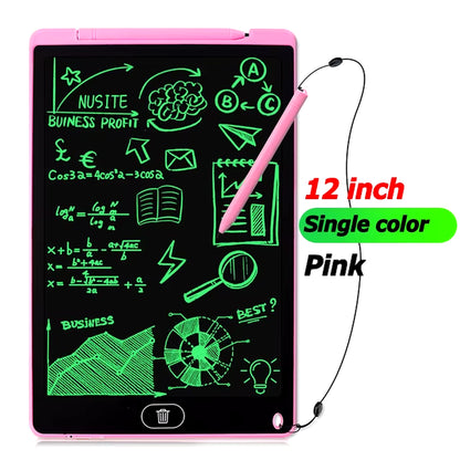 Transform Your Creativity with the 8.5/12 Inch LCD Writing Tablet - Perfect Digital Drawing Pad for Kids and Adults!