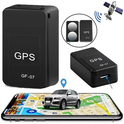 Compact GPS Tracking Device GF07 - Mini Car Locator with Strong Magnetic Anti-Lost Alarm