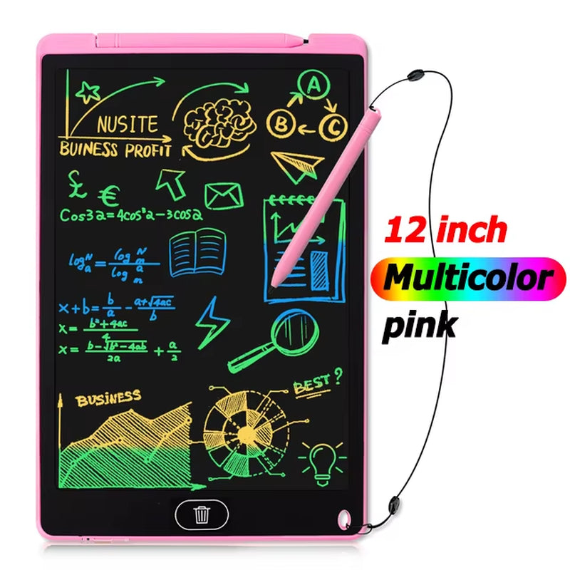 Transform Your Creativity with the 8.5/12 Inch LCD Writing Tablet - Perfect Digital Drawing Pad for Kids and Adults!