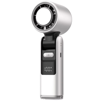 Experience Ultimate Cooling Anywhere with the 100 Turbos Chilled Ice Sensation Mini Turbo Speed Fan - USB Powered, Perfect for Outdoor Adventures, Office, and Dorm!