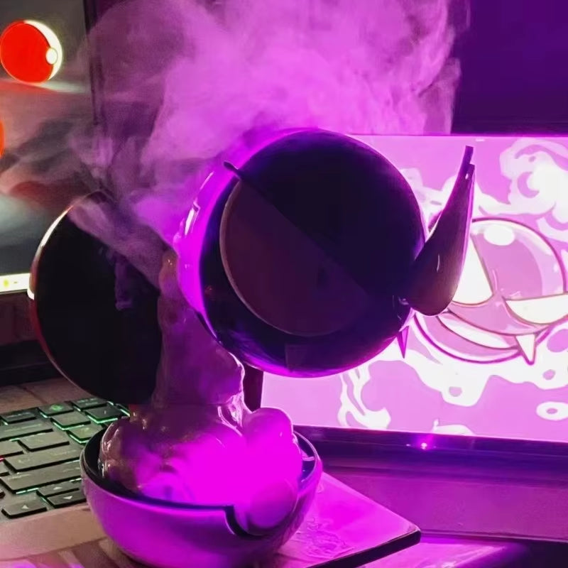 Anime Gastly Humidifier: Pokemon-Themed Desktop Air Purifier with LED Lamp - Perfect Gift for Fans!