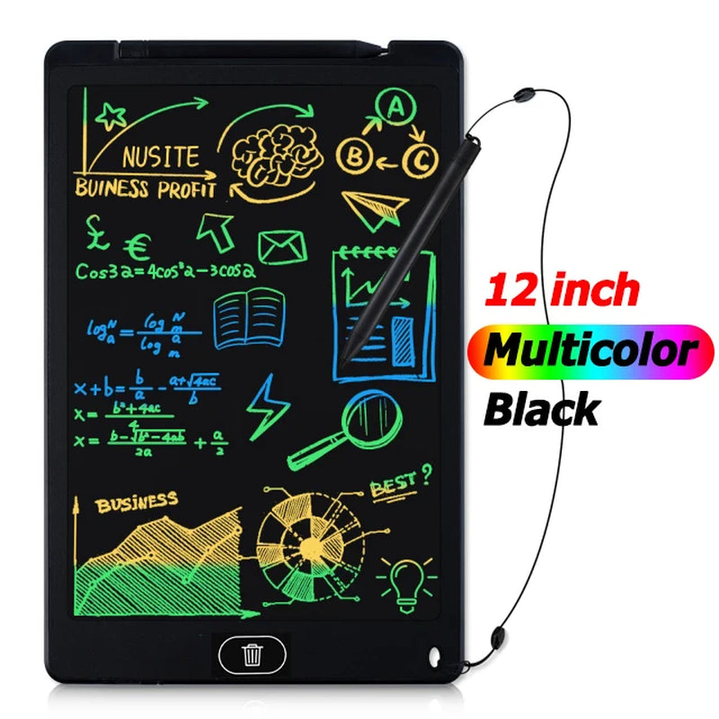 Transform Your Creativity with the 8.5/12 Inch LCD Writing Tablet - Perfect Digital Drawing Pad for Kids and Adults!