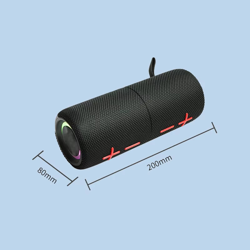 Experience Immersive Sound Anywhere with the 2-in-1 Magnetic Splittable Bluetooth Speaker - 20W Power, IPX6 Waterproof, and TWS Stereo