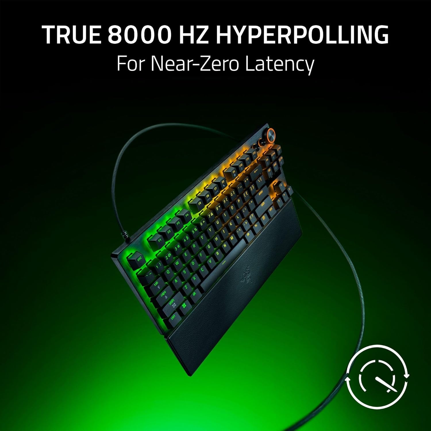 Unleash Your Gaming Potential with the Huntsman V3 Pro TKL 8KHz Esports Keyboard - Featuring Next-Gen Analog Optical Switches and Rapid Trigger Technology
