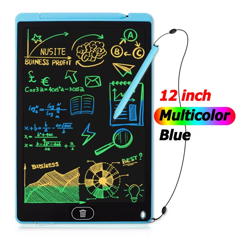 Transform Your Creativity with the 8.5/12 Inch LCD Writing Tablet - Perfect Digital Drawing Pad for Kids and Adults!