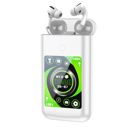 Experience the Future of Sound with FLLTF A98 BOX: Multifunctional In-Ear Bluetooth Earphones with Touch Screen Charging Case
