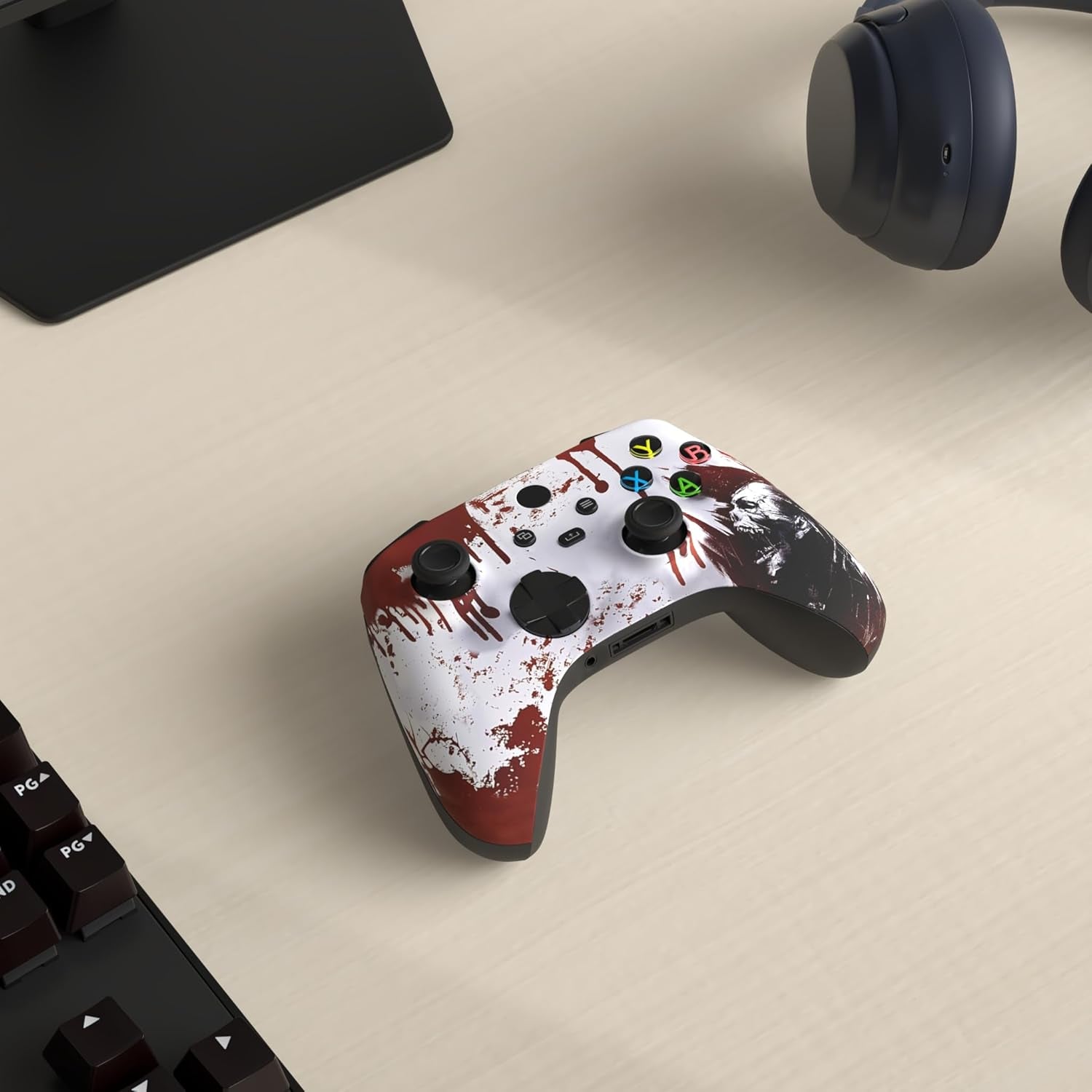 Elevate Your Gaming Experience with the Custom Bloody Zombie Wireless Controller for Xbox Series X/S & Xbox One
