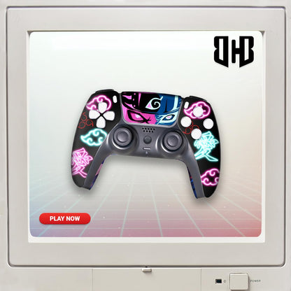 Elevate Your Gaming Experience with the Natrruto Custom Wireless PS-5 Controller - Unique Hydro-Dip Design for PlayStation 5 by BCB Controllers