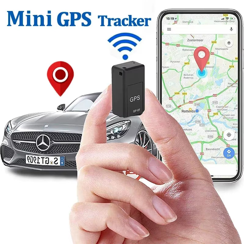 Compact GPS Tracking Device GF07 - Mini Car Locator with Strong Magnetic Anti-Lost Alarm