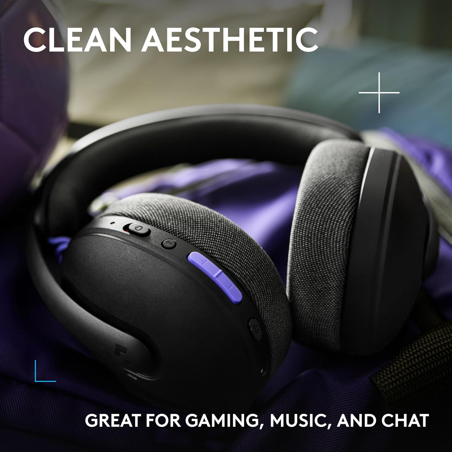 Logitech G325 LIGHTSPEED Wireless Gaming Headset - Immerse Yourself in 24-Bit Audio with All-Day Comfort, Built-In Noise-Cancelling Mic, and 24+ Hour Battery Life for PC, PS5, and Mobile Gaming.