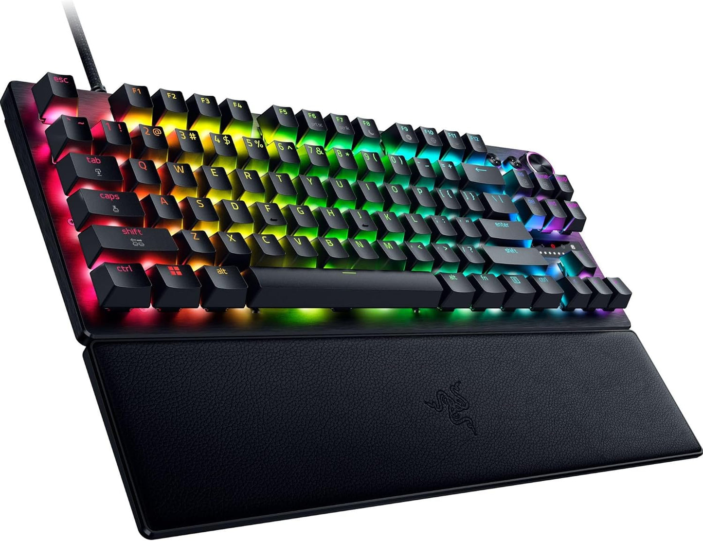 Unleash Your Gaming Potential with the Huntsman V3 Pro TKL 8KHz Esports Keyboard - Featuring Next-Gen Analog Optical Switches and Rapid Trigger Technology