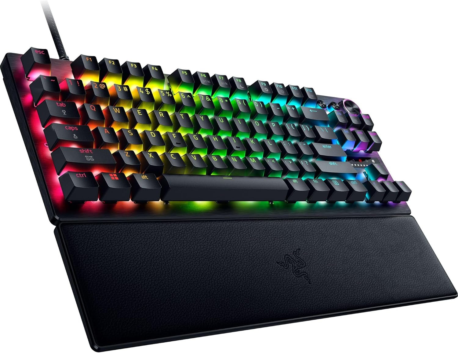 Unleash Your Gaming Potential with the Huntsman V3 Pro TKL 8KHz Esports Keyboard - Featuring Next-Gen Analog Optical Switches and Rapid Trigger Technology