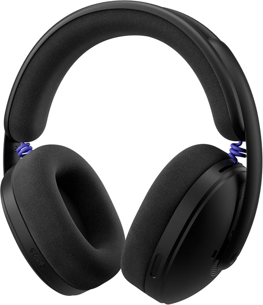 Logitech G325 LIGHTSPEED Wireless Gaming Headset - Immerse Yourself in 24-Bit Audio with All-Day Comfort, Built-In Noise-Cancelling Mic, and 24+ Hour Battery Life for PC, PS5, and Mobile Gaming.