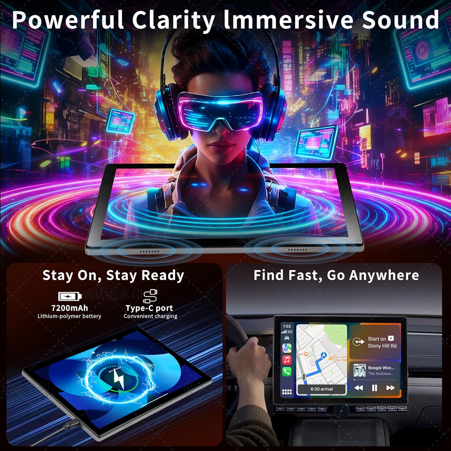 Experience Ultimate Versatility with the 10-Inch Android 15 Tablet - 24GB RAM, 128GB Storage, and Included Keyboard for Effortless Productivity