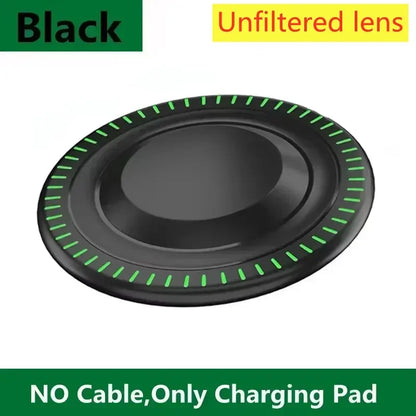 Ultra-Fast 200W Wireless Charger Pad - Compatible with Samsung Galaxy S25/S24/S23/S22, Xiaomi, iPhone 16/15/14/13/12 Pro Max & More!