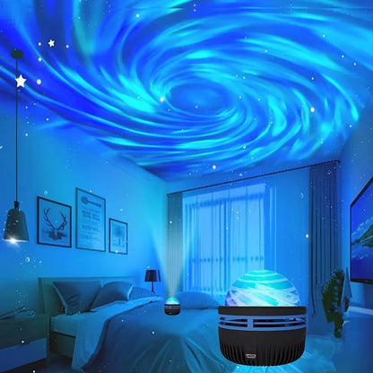 Transform Your Space with the LED Galaxy Projector Light – Colorful Starry Night Projection for Kids' Rooms and Festive Celebrations