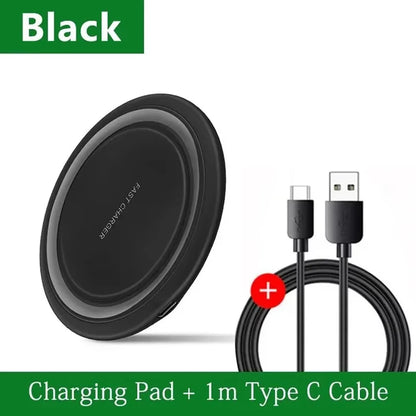 Ultra-Fast 200W Wireless Charger Pad - Compatible with Samsung Galaxy S25/S24/S23/S22, Xiaomi, iPhone 16/15/14/13/12 Pro Max & More!