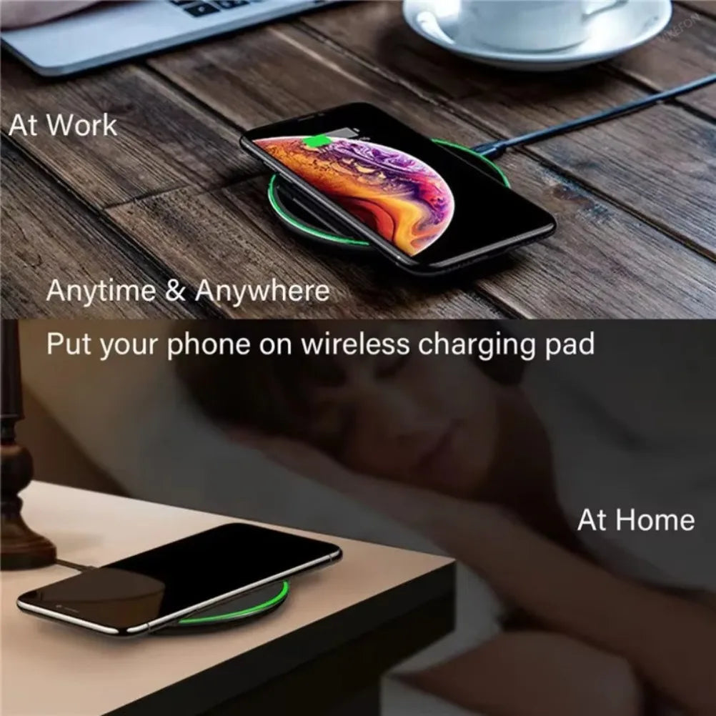 Ultra-Fast 200W Wireless Charger Pad - Compatible with Samsung Galaxy S25/S24/S23/S22, Xiaomi, iPhone 16/15/14/13/12 Pro Max & More!
