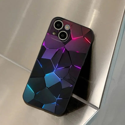 Stylish Car Carbon Fibre Full Coverage Phone Case for iPhone 17, 16 Pro, 15 Pro Max, 14 Pro, 12 Pro, and More - Premium Black TPU Protection