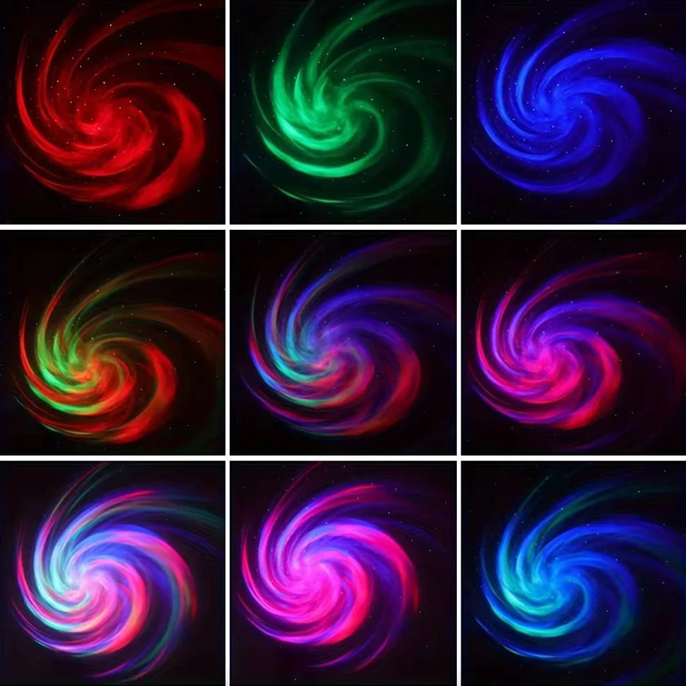 Transform Your Space with the LED Galaxy Projector Light – Colorful Starry Night Projection for Kids' Rooms and Festive Celebrations