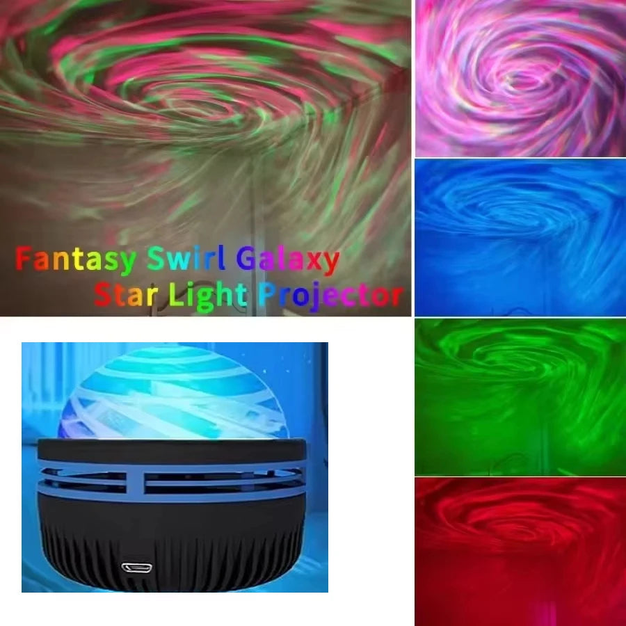 Transform Your Space with the LED Galaxy Projector Light – Colorful Starry Night Projection for Kids' Rooms and Festive Celebrations
