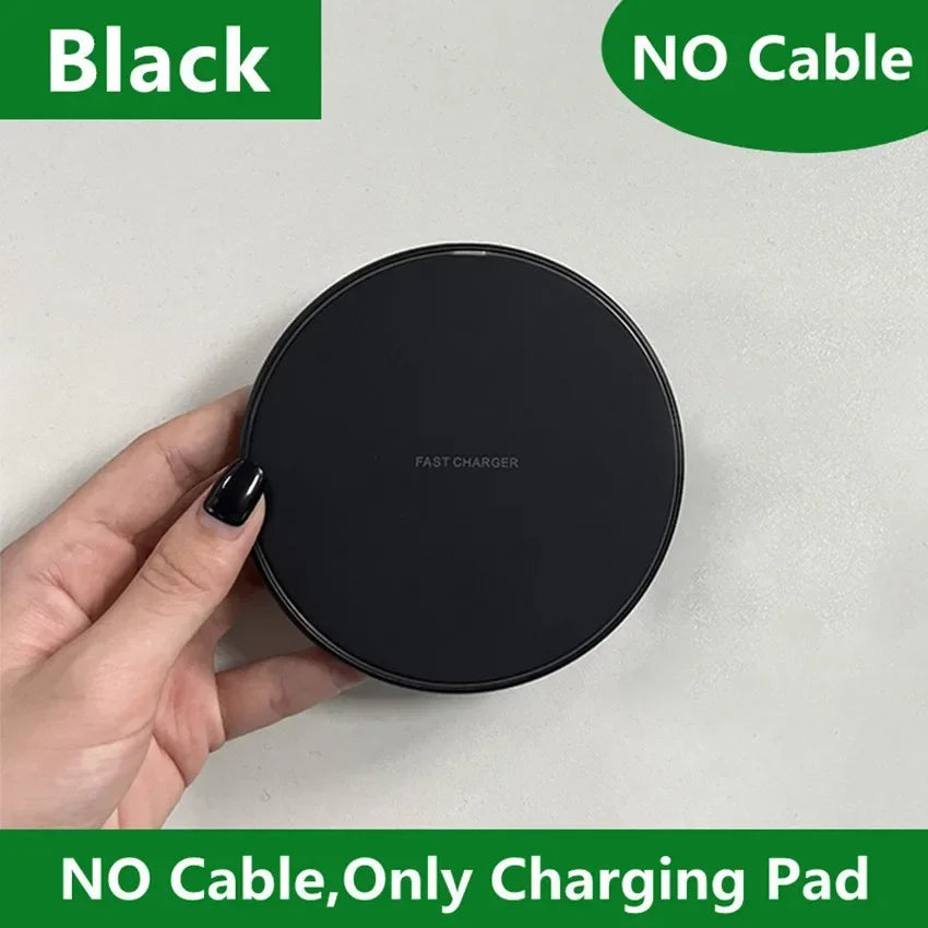 Ultra-Fast 200W Wireless Charger Pad - Compatible with Samsung Galaxy S25/S24/S23/S22, Xiaomi, iPhone 16/15/14/13/12 Pro Max & More!
