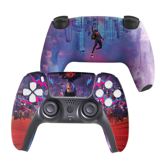Elevate Your Gaming Experience with the Miles Moraales Spiderverse Custom PS5 Controller - Wireless & Unique Design by BCB Controllers