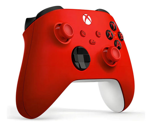 Unleash Your Gaming Potential with the Pulse Red Wireless Gaming Controller – Compatible with Xbox, Windows, Android, iOS, Fire TV, Smart TVs, and VR Headsets!