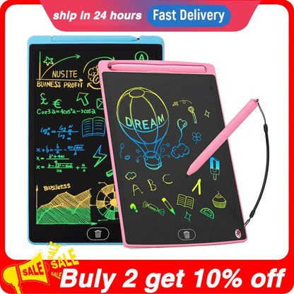 Transform Your Creativity with the 8.5/12 Inch LCD Writing Tablet - Perfect Digital Drawing Pad for Kids and Adults!