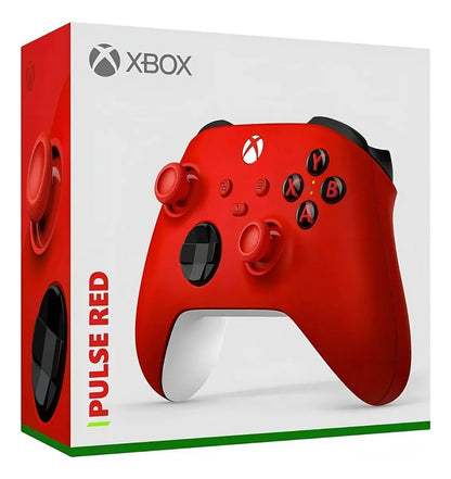 Unleash Your Gaming Potential with the Pulse Red Wireless Gaming Controller – Compatible with Xbox, Windows, Android, iOS, Fire TV, Smart TVs, and VR Headsets!