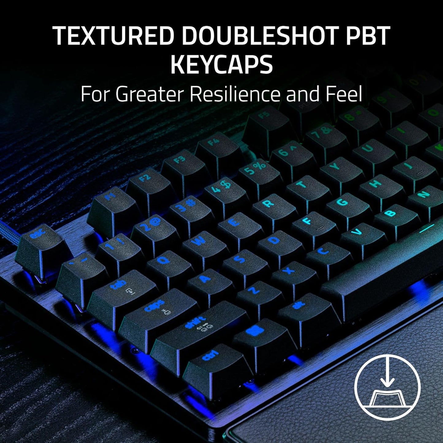 Unleash Your Gaming Potential with the Huntsman V3 Pro TKL 8KHz Esports Keyboard - Featuring Next-Gen Analog Optical Switches and Rapid Trigger Technology