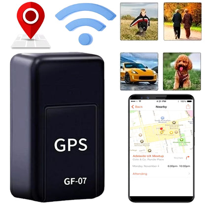 Compact GPS Tracking Device GF07 - Mini Car Locator with Strong Magnetic Anti-Lost Alarm
