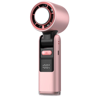 Experience Ultimate Cooling Anywhere with the 100 Turbos Chilled Ice Sensation Mini Turbo Speed Fan - USB Powered, Perfect for Outdoor Adventures, Office, and Dorm!