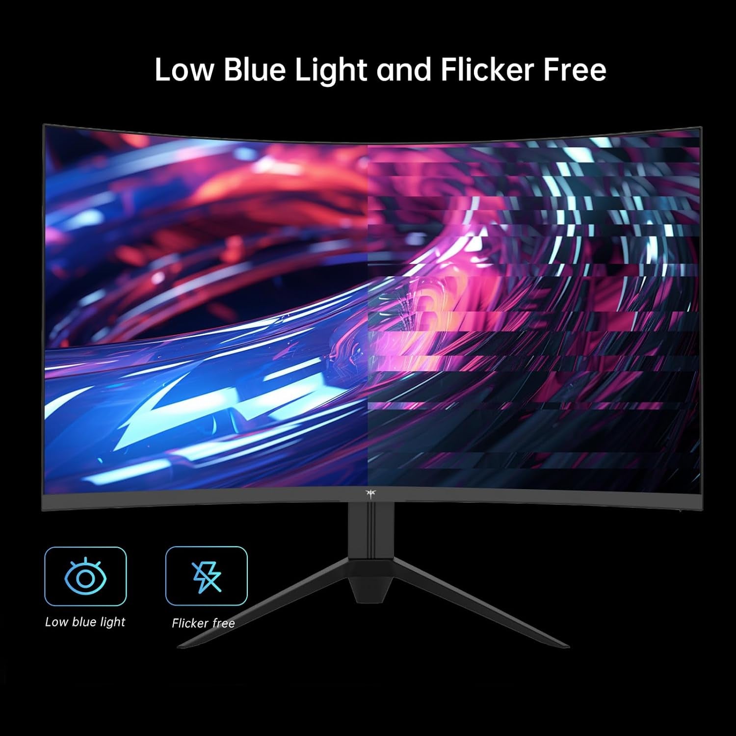 Experience Gaming Like Never Before with the 32 Inch FHD 1080P Curved Monitor - Unleash 165Hz Refresh Rate and 1ms Response Time for Ultimate Performance!