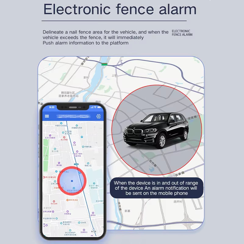 Compact GPS Tracking Device GF07 - Mini Car Locator with Strong Magnetic Anti-Lost Alarm