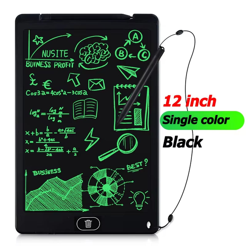Transform Your Creativity with the 8.5/12 Inch LCD Writing Tablet - Perfect Digital Drawing Pad for Kids and Adults!