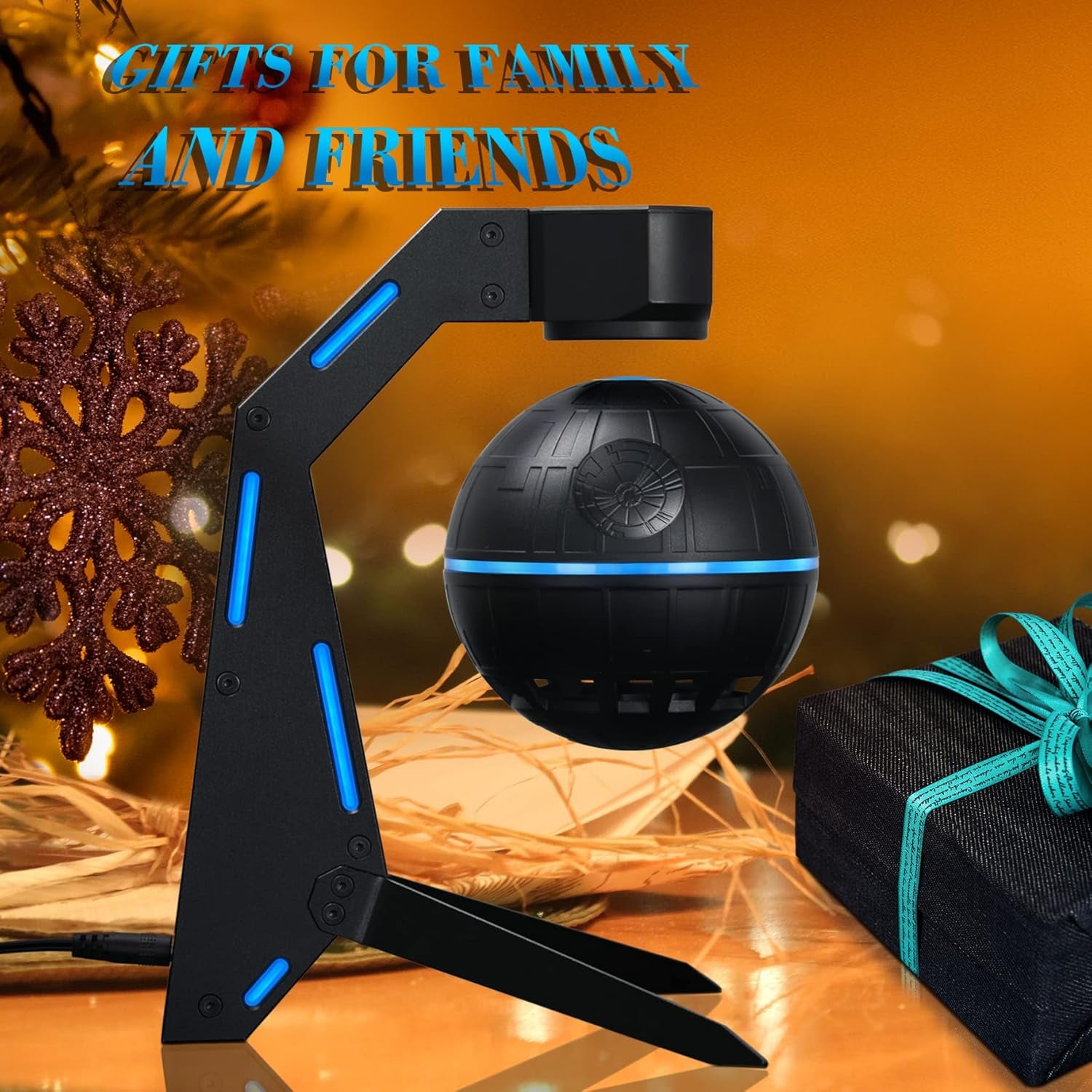 Experience the Future: Magnetic Levitation Bluetooth Speaker with 5W Sound and Stunning Design - Perfect Gift for Tech Lovers and Home Decor