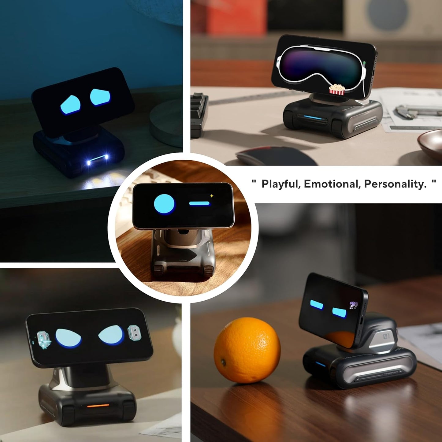 Discover LOOI: Your AI-Powered Desktop Robot Companion with Voice Interaction and Visual Understanding