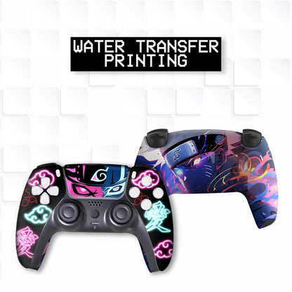 Elevate Your Gaming Experience with the Natrruto Custom Wireless PS-5 Controller - Unique Hydro-Dip Design for PlayStation 5 by BCB Controllers